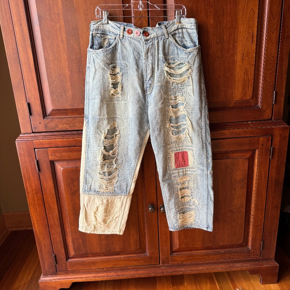 Magnolia Pearl Cotton Denim Miner Denims in Americana